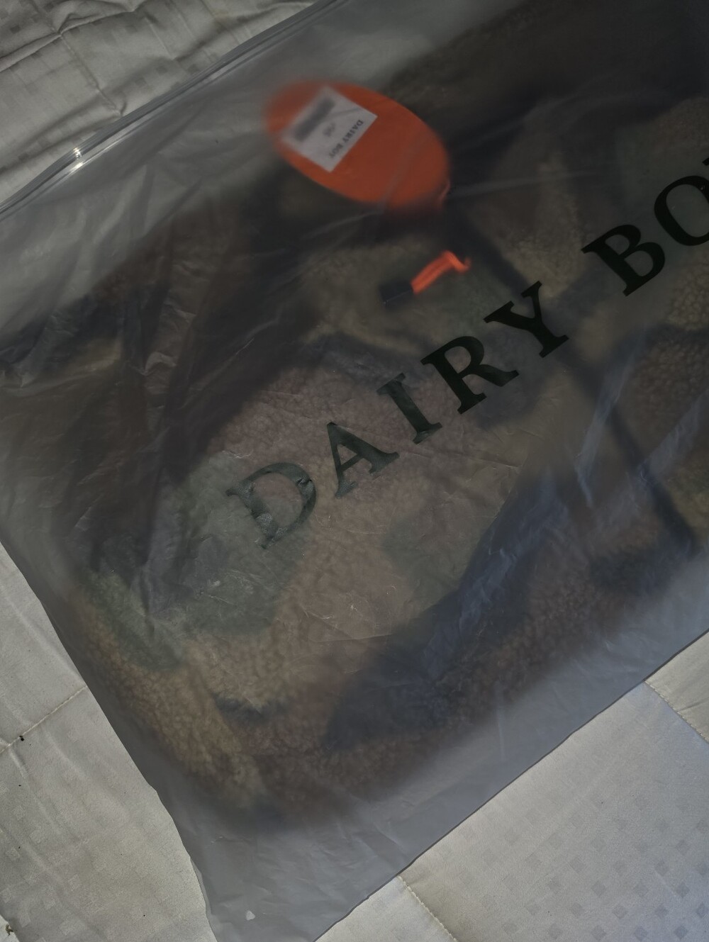 Dairy Boy FIRE! NWT! The Funky Fleece in Decoy Camo in Earth. XS/S. R2S! - Picture 10 of 12